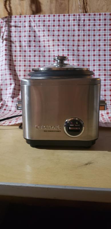 Cuisinart CRC-400 Rice Cooker 4-Cup Silver 