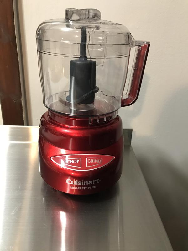 Cuisinart Mini-Prep Plus 3-Cup Food Chopper, Metallic Red