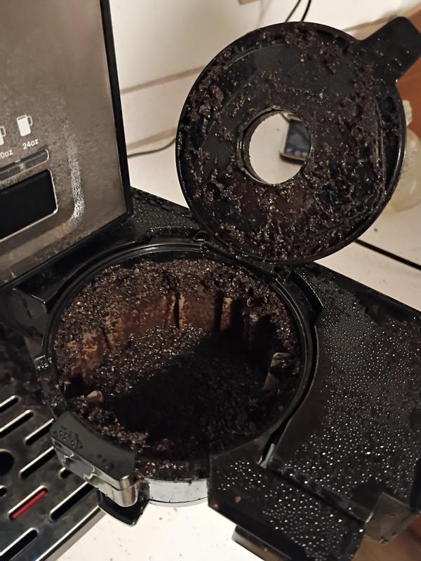 This mess was from a medium strength brew.