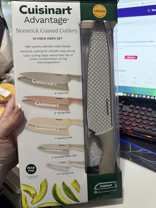 Cuisinart 10pc Nonstick Knife set