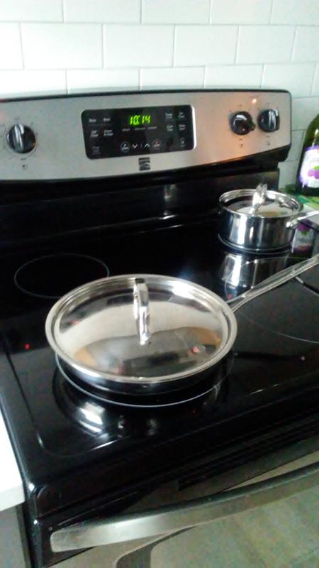 New pots and pans