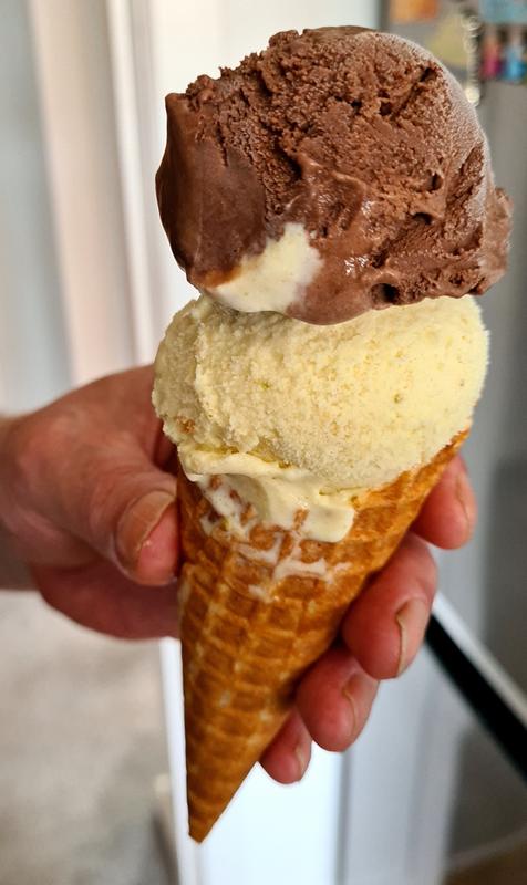 Chocolate & Pistachio Gelato