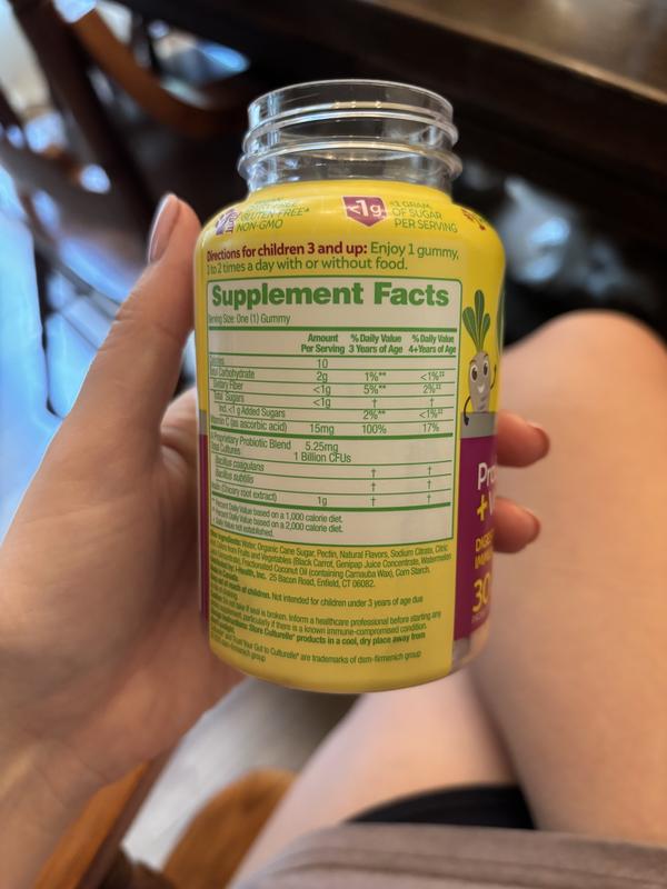 Kids Probiotic + Veggie Fiber Gummies | Culturelle®