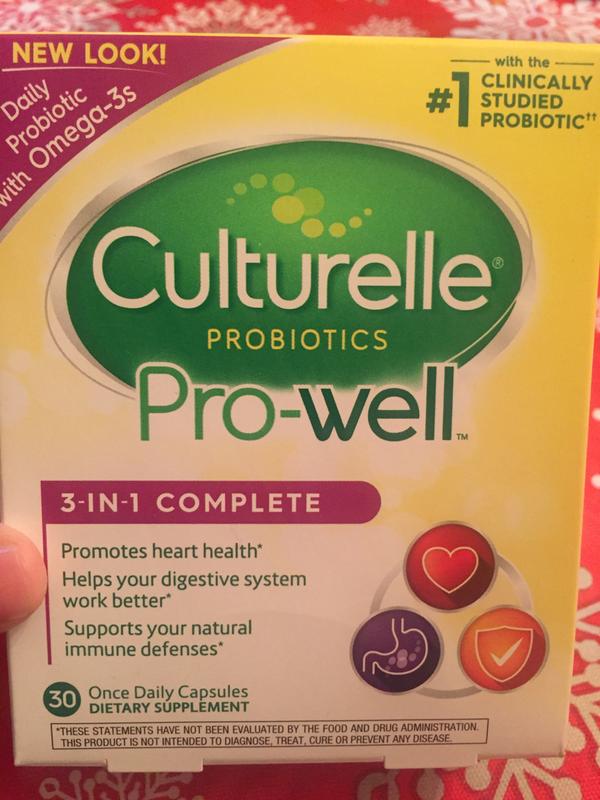 Culturelle® 3-in-1 Complete Probiotic Capsules