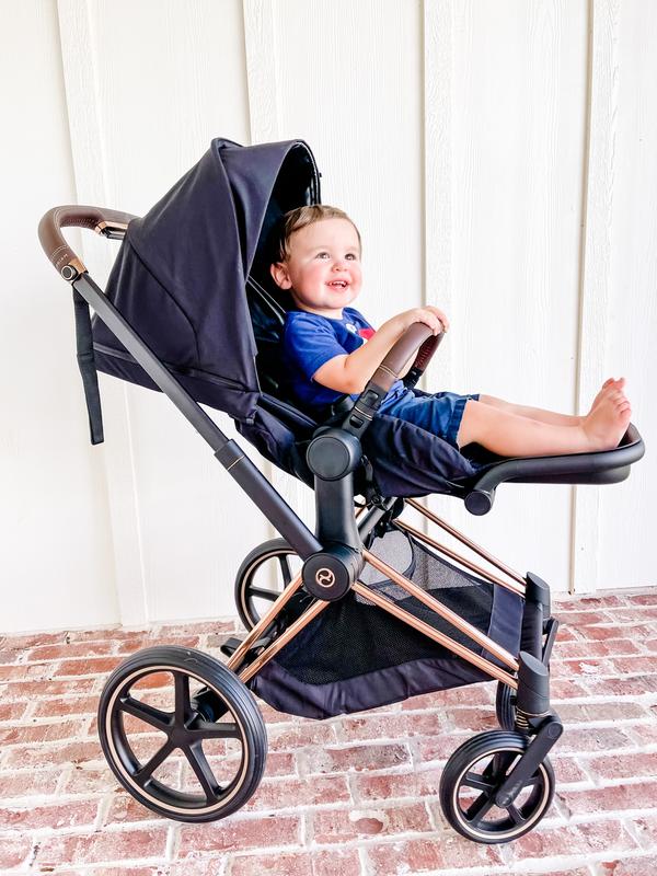 Cybex PRIAM 4 Stroller – Chrome Frame and Black Handle | Bloomingdale's