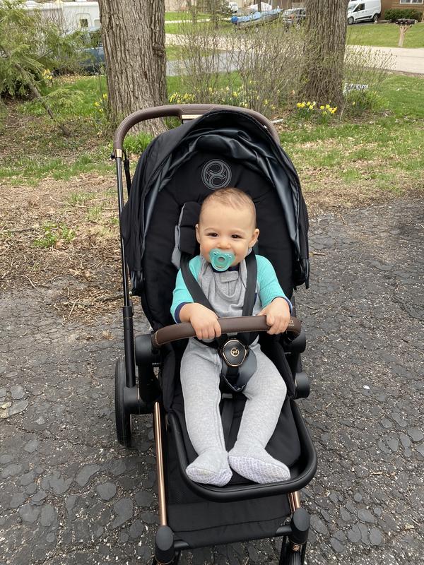 Cybex PRIAM 4 Stroller – Chrome Frame and Black Handle | Bloomingdale's