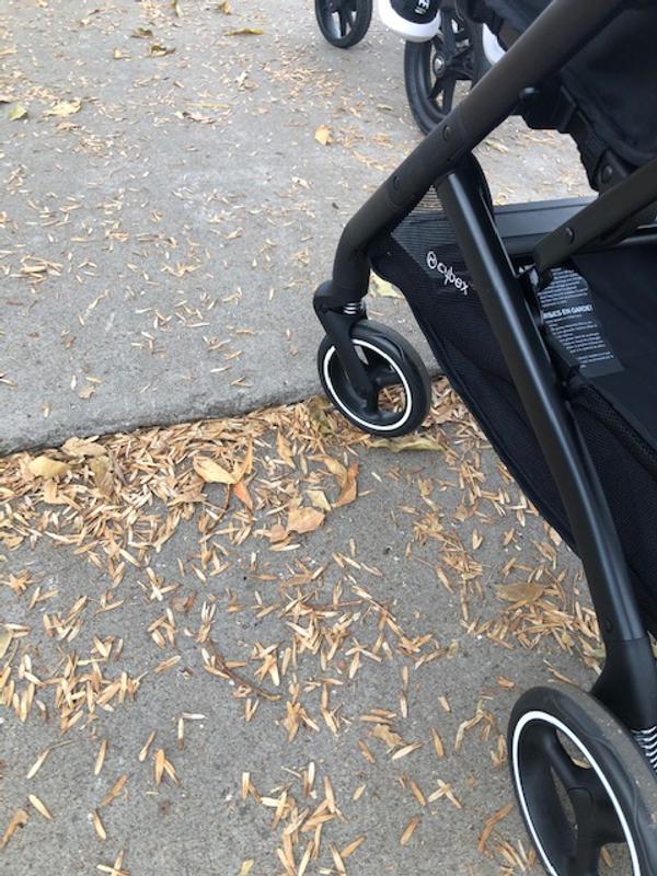 Had trouble going over small bumps like this