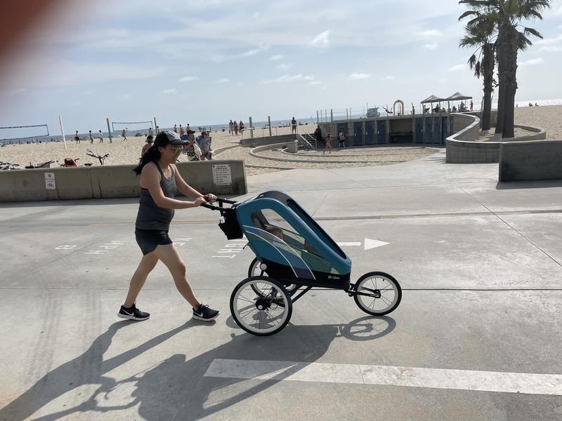 Customer photo for "Sleek Multipurpose Stroller"