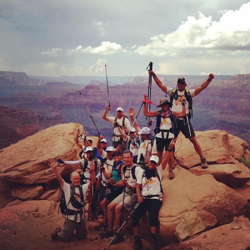 Hiked R2R2R in the Grand Canyon in 2 days