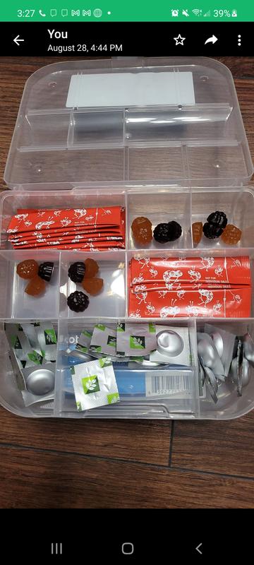 Individual Trays for each child