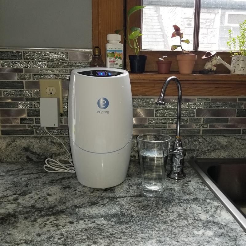 eSpring™ UV Water Purifier – Below Counter Model with eSpring™ UV Water Purifier – Below Counter Model with