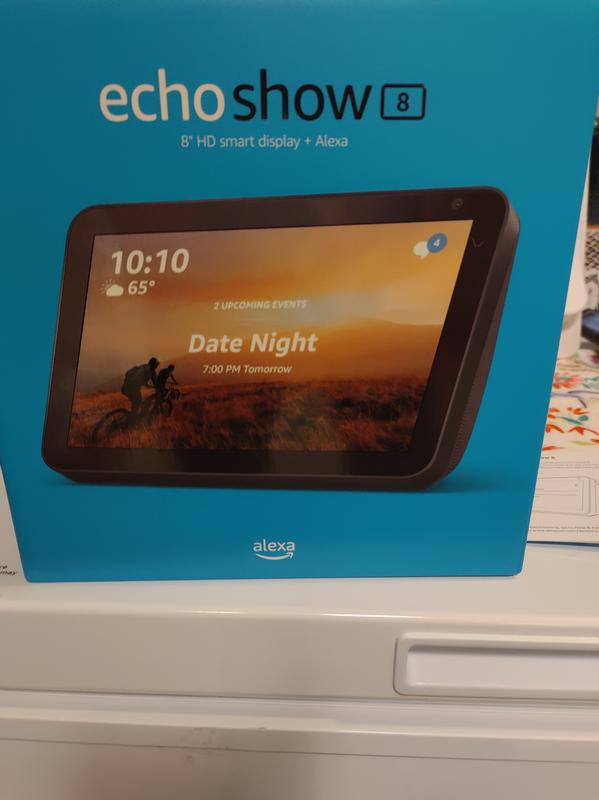 Shop  2nd generation Echo Show 8 in Charcoal – Sears