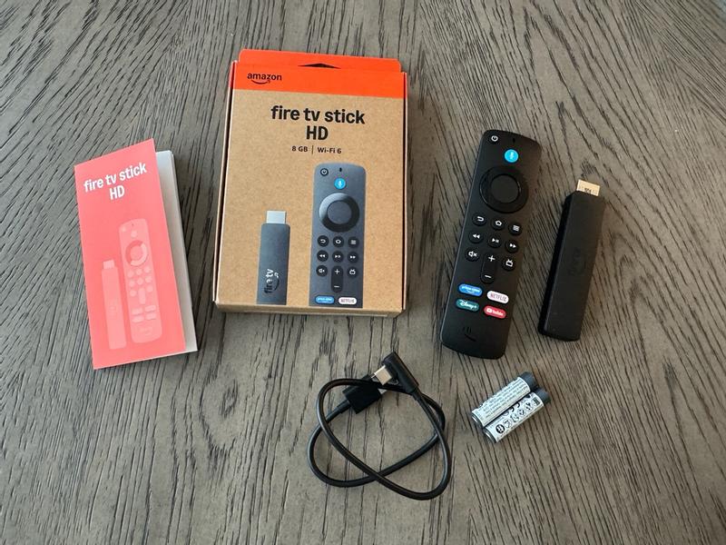 Amazon Fire TV Stick HD with Alexa Voice Remote, Free & Live TV