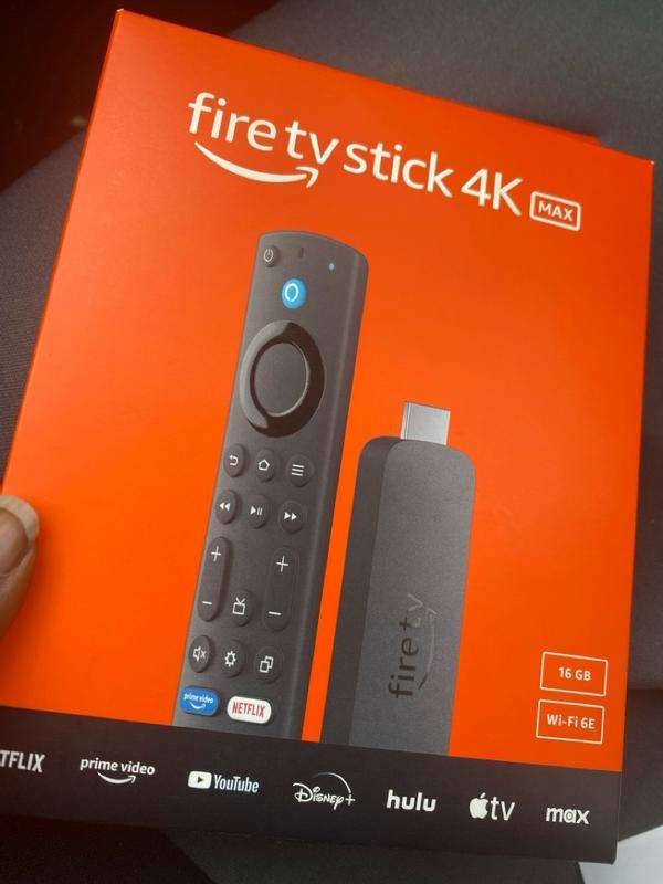 All-new  Fire TV Stick 4K Max streaming device, supports Wi-Fi 6E,  free & live TV without cable or satellite