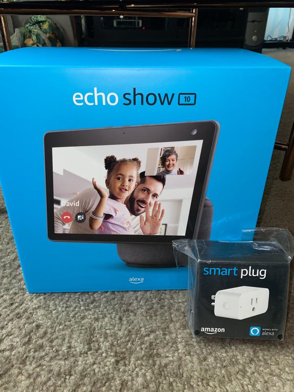Amazon Echo Show 10 with Alexa - Glacier White | Best Buy Canada
