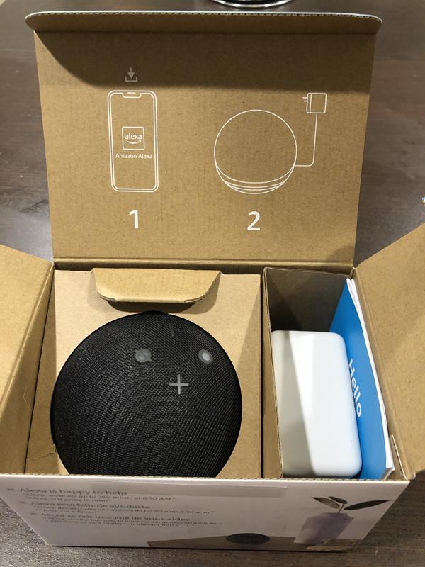 Echo Dot (5th Generation, Charcoal) B09B8V1LZ3 B&H Photo