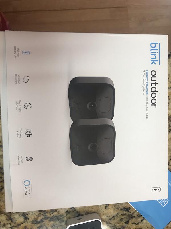 2 blink outdoor cameras