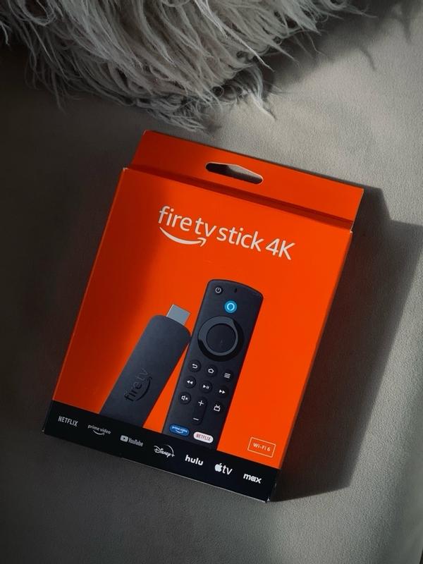 Fire TV Stick 4K streaming device, thousands of 4K Ultra HD movies  and TV episodes, supports Wi-Fi 6, watch free & live TV in the Media  Streaming Devices department at