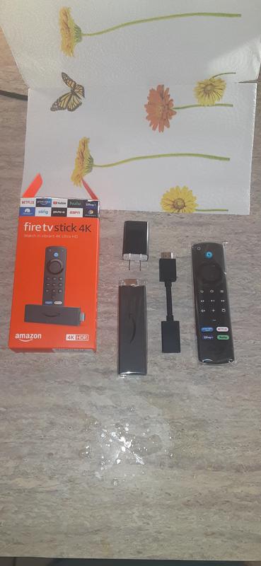 My Amazon Fire Stick and Alexa Voice Remote  included