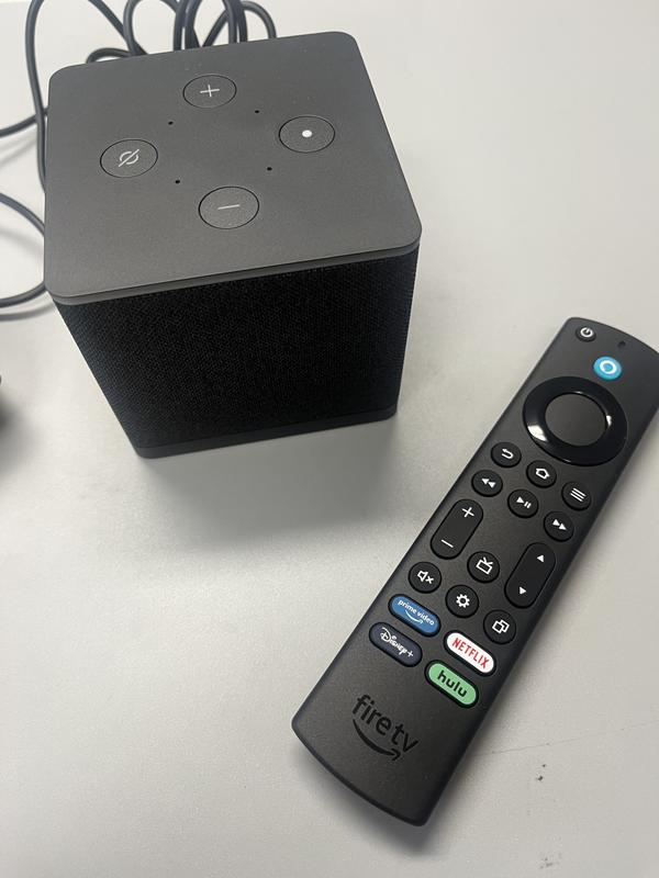 Fire TV Cube Hands-Free Streaming Device with Alexa 4K Ultra HD  B08XMDNVX6 - The Home Depot