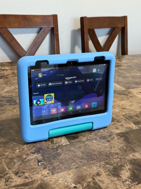 Amazon Fire HD 8 Kids Tablet - Blue, Purple