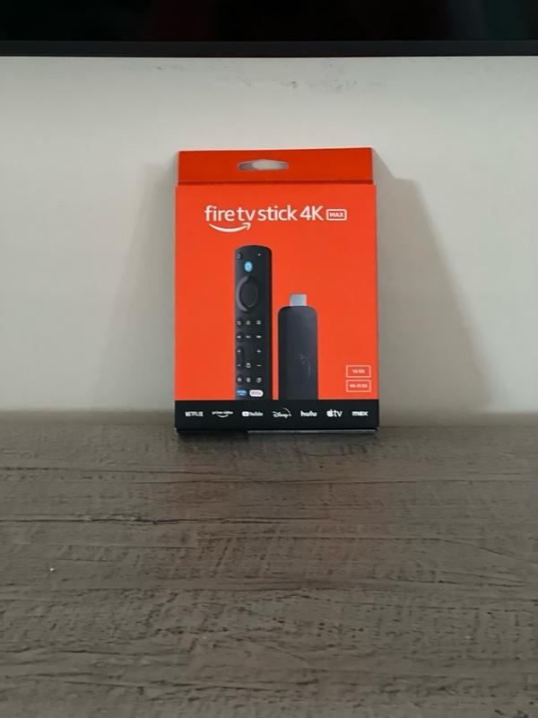 Fire TV Stick 4K Max Essentials Bundle with USB Power Cable and  Remote Cover (Red)