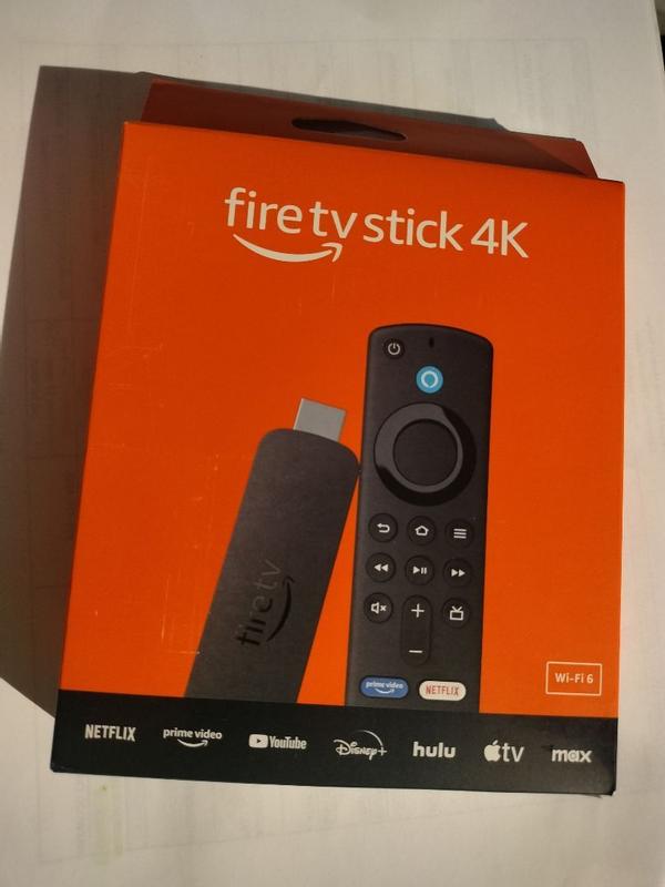 Fire TV Stick 4K Maximum, Streaming Device, Wi-Fi 6, Alexa Voice  Remote (Includes TV Controls) B08MQZXN1X - The Home Depot