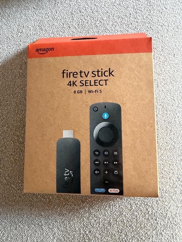 Amazon Fire TV Stick 4K Select, start streaming in 4K, AI-powered