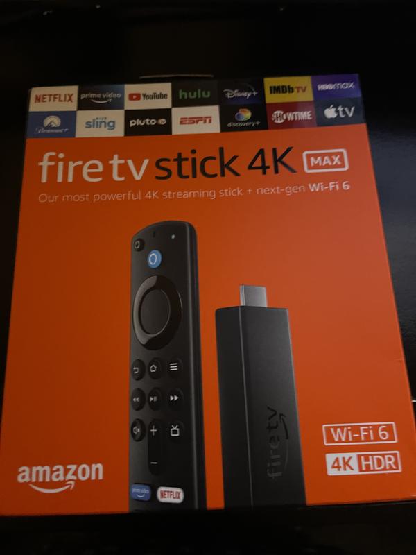 Amazon Fire TV Stick 4K Max Streaming Media Player with Alexa