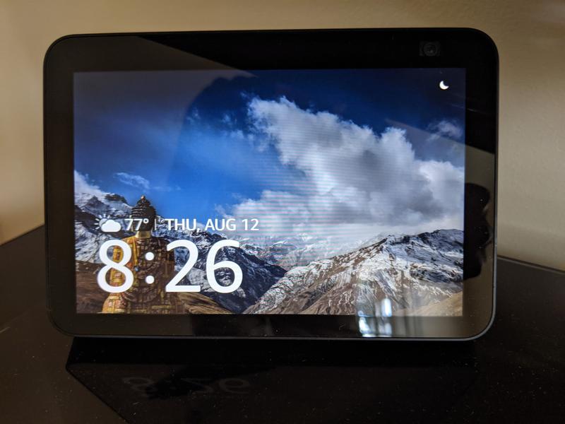 Echo Show 5 (2nd Gen) in Charcoal B08J8FFJ8H - The Home Depot