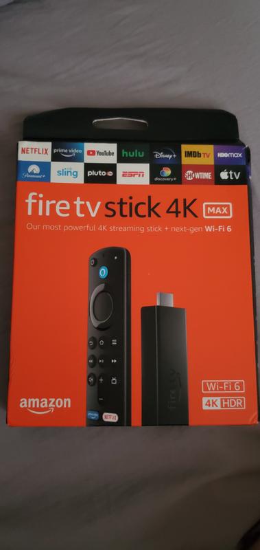 Amazon Fire TV Stick 4K MAX with Alexa Voice Remote and