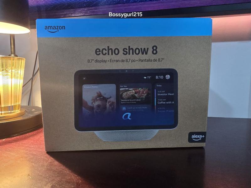 Amazon Echo Show 8 Vibrant HD 8.7 in. Display with Spatial Audio