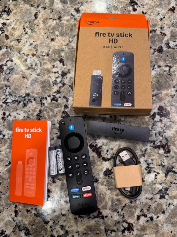 Amazon Fire TV Stick HD (newest model), free & live TV, Alexa