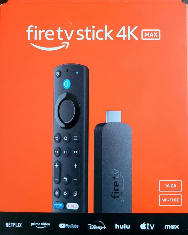 Amazon Fire TV Stick 4K Max (2nd Gen) Streaming Device with Wi-Fi