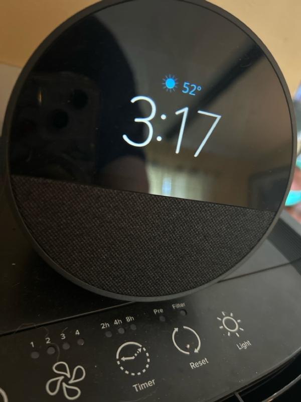 Amazon Echo Spot Smart Alarm Clock Black - B0BFC7WQ6R | Abt