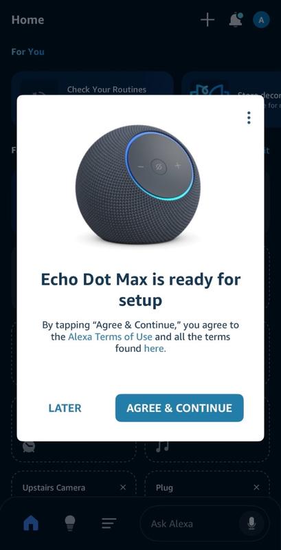 Amazon Echo Dot Max Alexa Speaker with Room-Filling Sound & Nearly