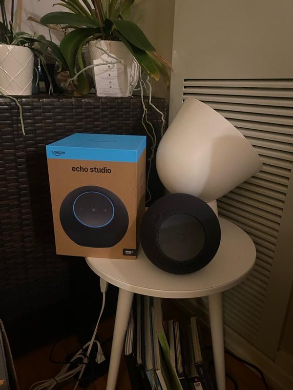 Amazon Echo Studio, Stealth Gray (newest model), our best Echo