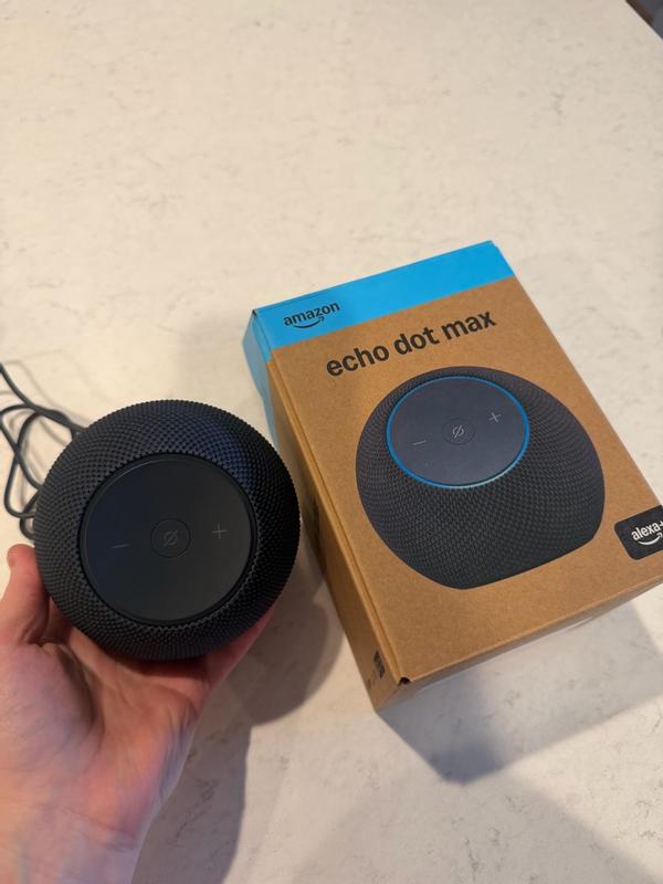 Amazon Echo Dot Max Alexa Speaker with Room-Filling Sound & Nearly