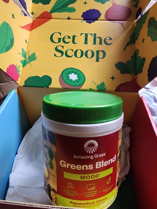 Greens Blend Mood Passionfruit Citrus – Amazing Grass