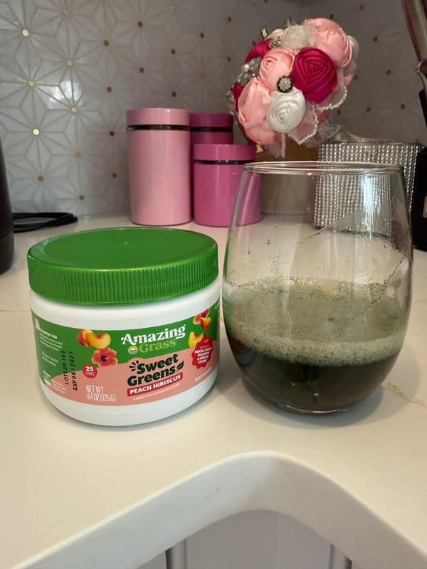 Sweet Greens Peach Hibiscus – Amazing Grass