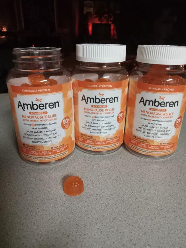 Amberen Advanced Menopause Relief Gummies Amberen