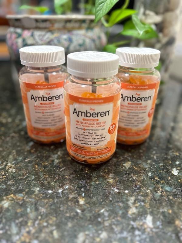 Amberen Advanced Menopause Relief Gummies Amberen