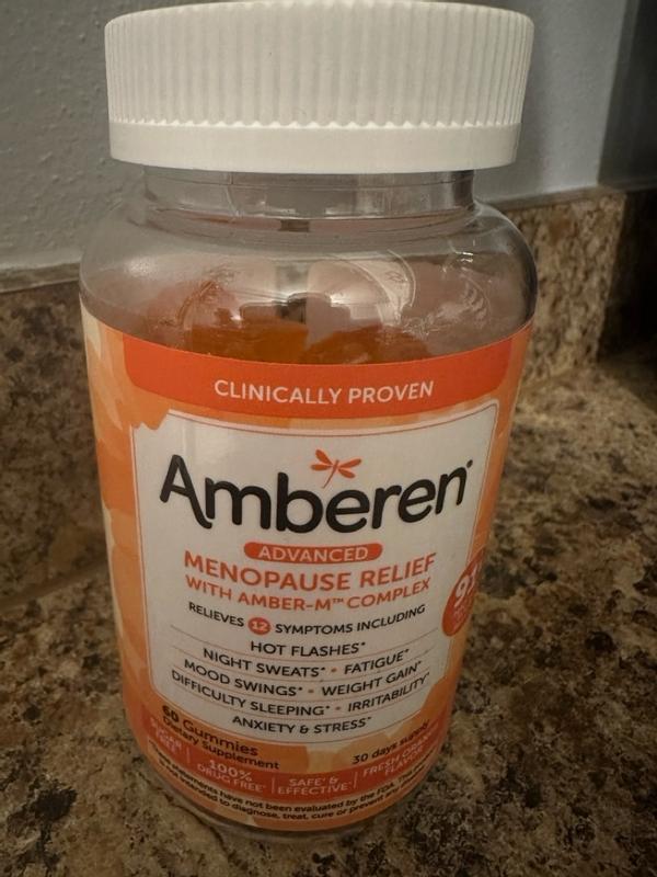 Amberen Advanced Menopause Relief Gummies Amberen