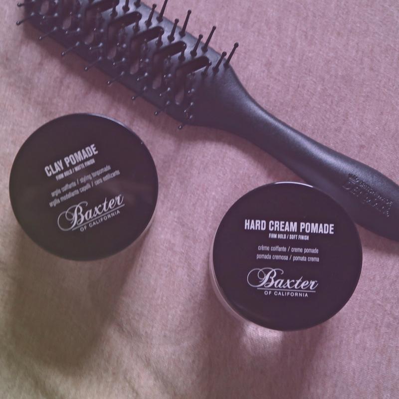 Hard Cream Pomade , Clay Pomade & Hair Brush