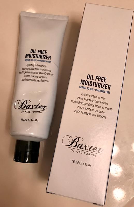 My new favorite hydration weapon - Baxter's Oil Free Moisturizer