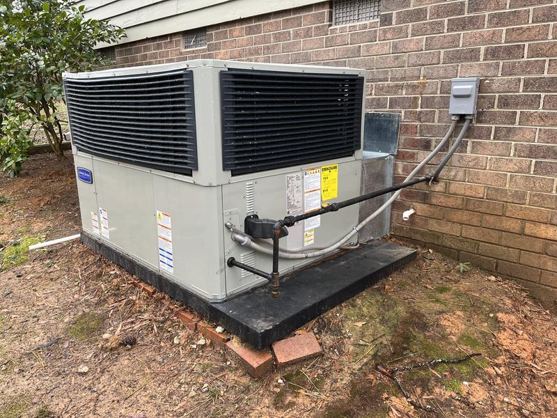 American Standard Package Unit Installation Hvac Systems American
