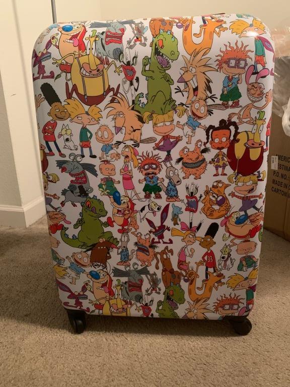American Tourister Nickelodeon 90 S 28 Spinner Suitcase Macy s