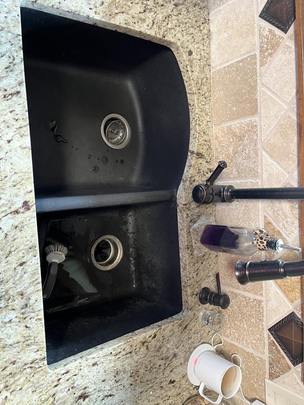 KSDB-3322 22 x 33 Swanstone® Dual Mount Double Bowl Sink in White