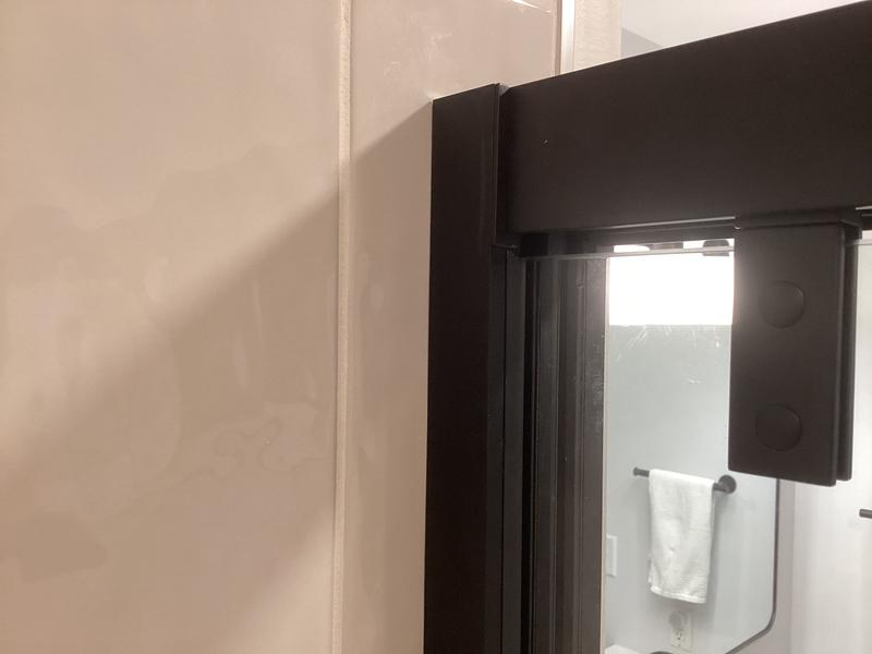 その他 Arrival: Behind The Glass Uptown 44-47 x 76 in. 8 mm Bypass Shower Door for Alcove