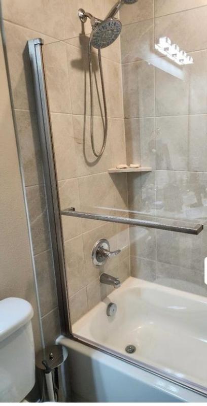 Bootz Industries Mahalo 56- 60 in W x 58 in H Semi-Frameless